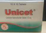 Thu hồi lô thuốc viên Unicet trị bệnh hô hấp, viêm kết mạc dị ứng kém chất lượng